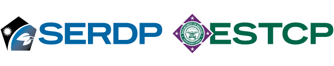 Logo of Strategic Environmental Research and Development Program, Environmental Security Technology Certification Program